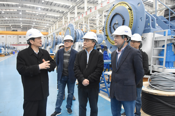 杭州市委常委、余杭区委书记戴建平一行莅临腾龙国际平台视察-企业动态-腾龙国际平台官网